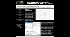 Desktop Screenshot of bobberforum.com