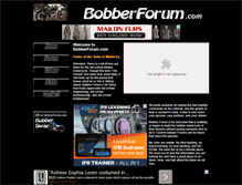 Tablet Screenshot of bobberforum.com